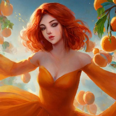 Рыжая девушка