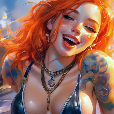 Рыжая волосы