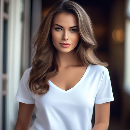 Привлекательная девушка