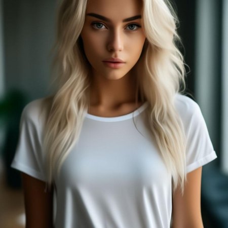 Очень красивая блондинка