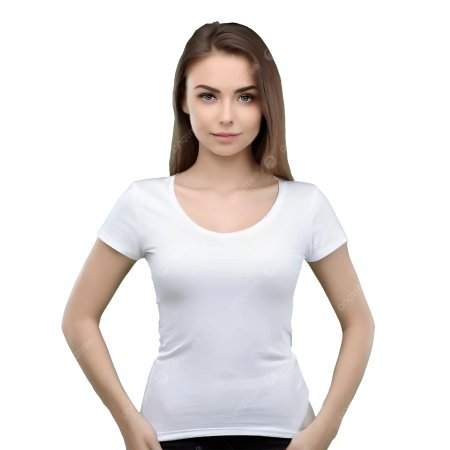 Девушка в белой футболке