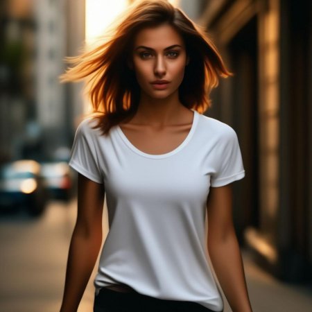 Девушка в майке