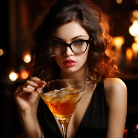 Интеллигентная девушка