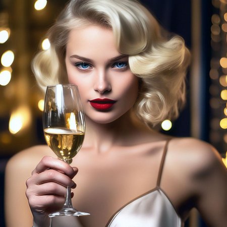 Фотосессия блондинка