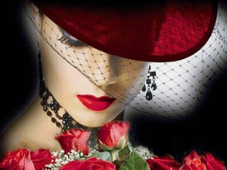 Женщина в вуали