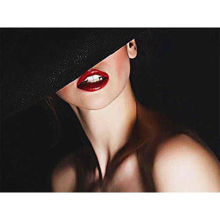 Дама в шляпке