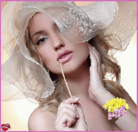 Нежная девушка