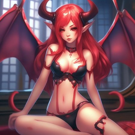 Сексуальная демонесса