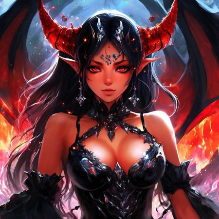 Аниме демонесса