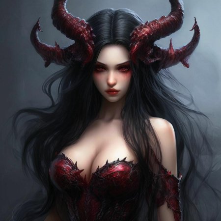 Демон девушка