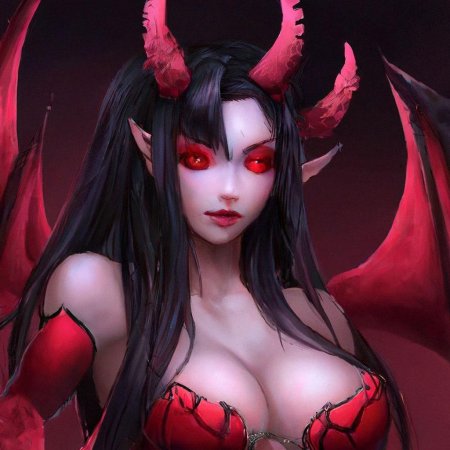 Демон девушка