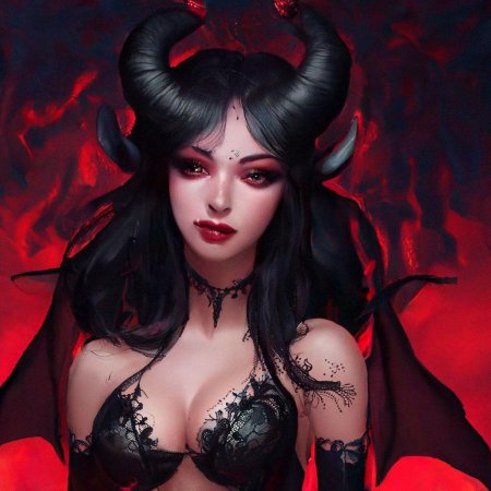 Сексуальная демонесса