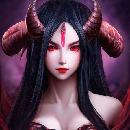 Демон девушка