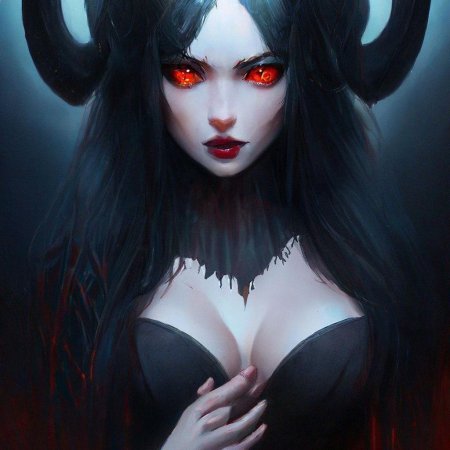 Демон девушка