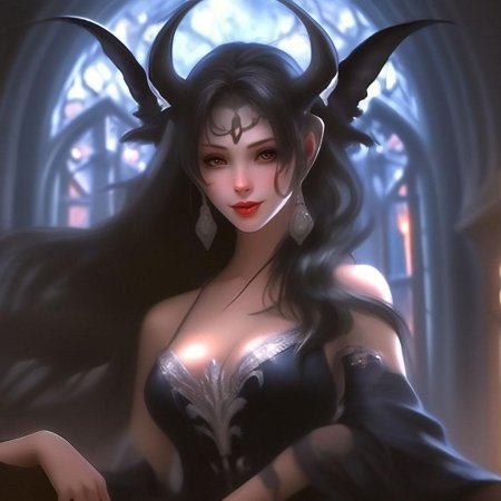 Девушка дьяволица