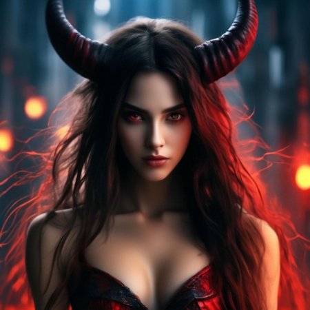 Женщина демон
