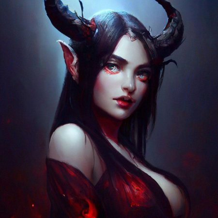 Демон девушка