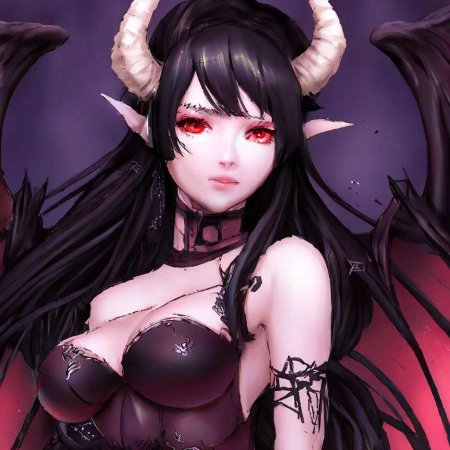 Аниме демон девушка