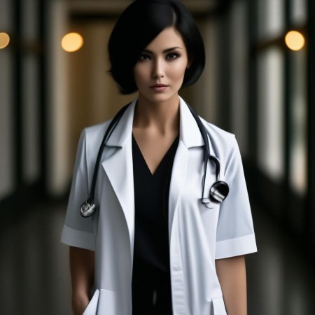 Девушка медик