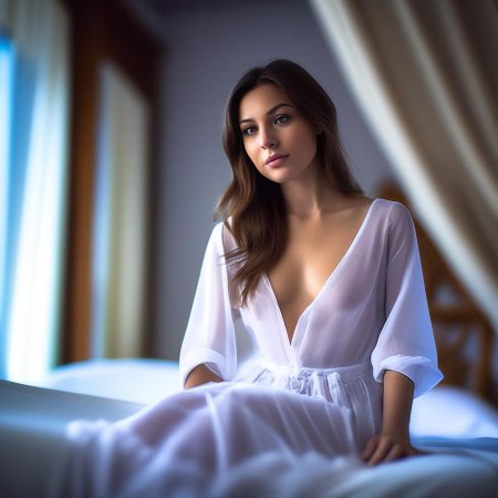 Красивые девушки в пеньюарах