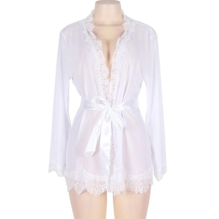 Пеньюары женские кружево с халатом