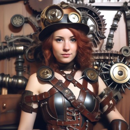 Стимпанк образ