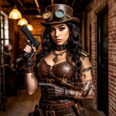 Стимпанк девушки