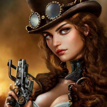 Стимпанк женщина