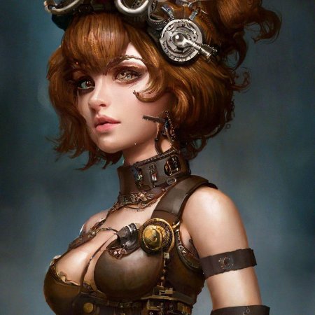 Стимпанк девушка