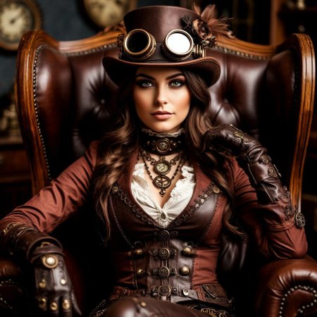 Стимпанк женский образ