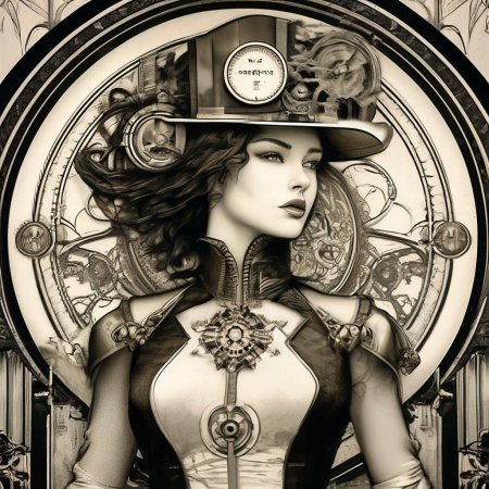 Девушка стимпанк