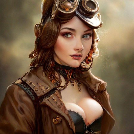 Девушка стимпанк
