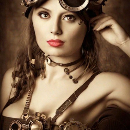 Стимпанк девушка