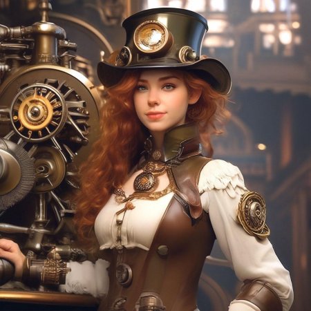 Девушка стимпанк