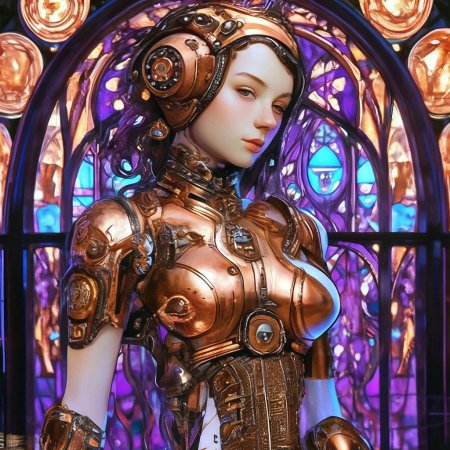 Робот стимпанк