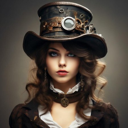 Стимпанк девушка