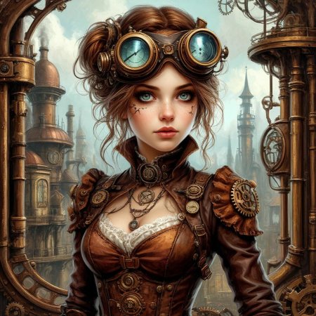В стиле стимпанк