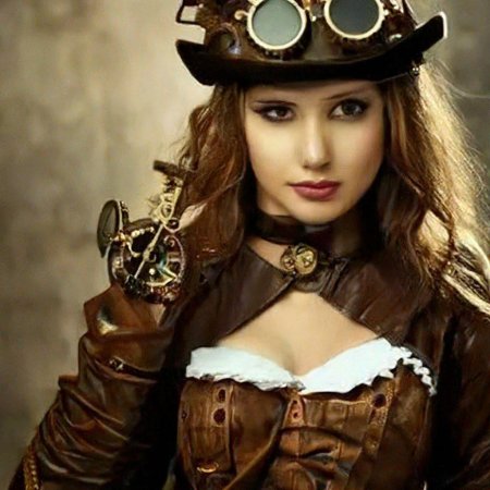 Стимпанк девушка