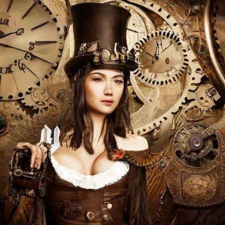 Стимпанк девушка