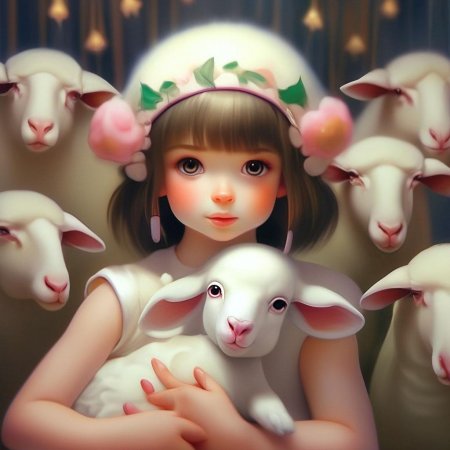 Прическа барашки для девочек