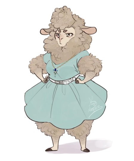 Овечка арт