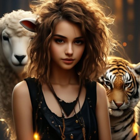 Красива девушка