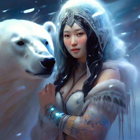 Девушка чукча