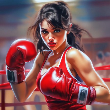 Боксер девушка