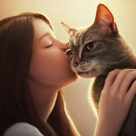 Поцелуй кота