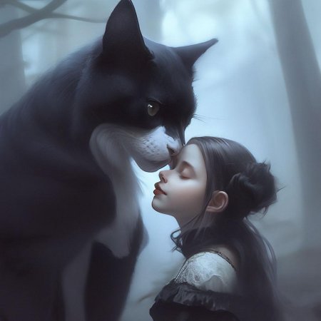 Девушка в чёрном