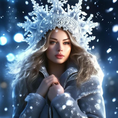 Снежная королева красивая