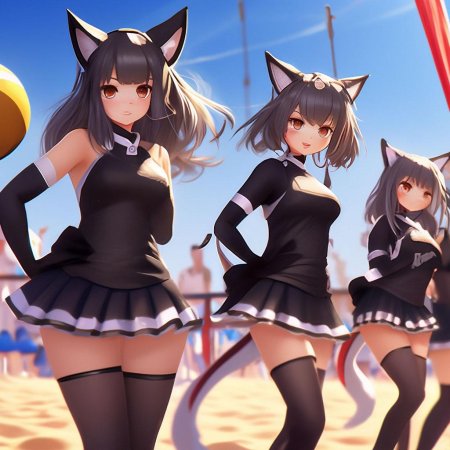 В стиле аниме