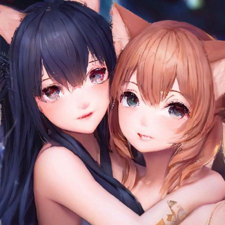 Милая аниме девушка