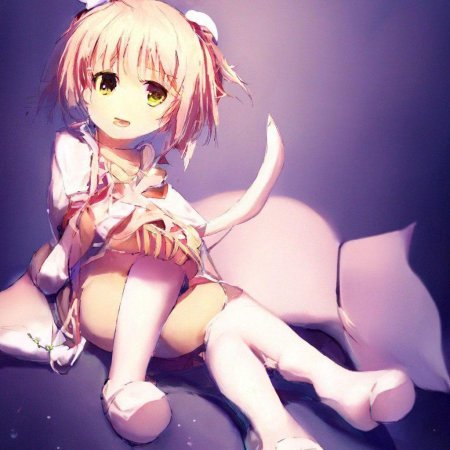 Маленькая аниме девочка